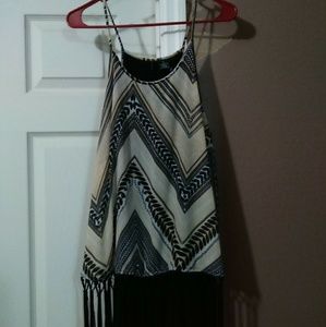 New direction tank with fringe xl